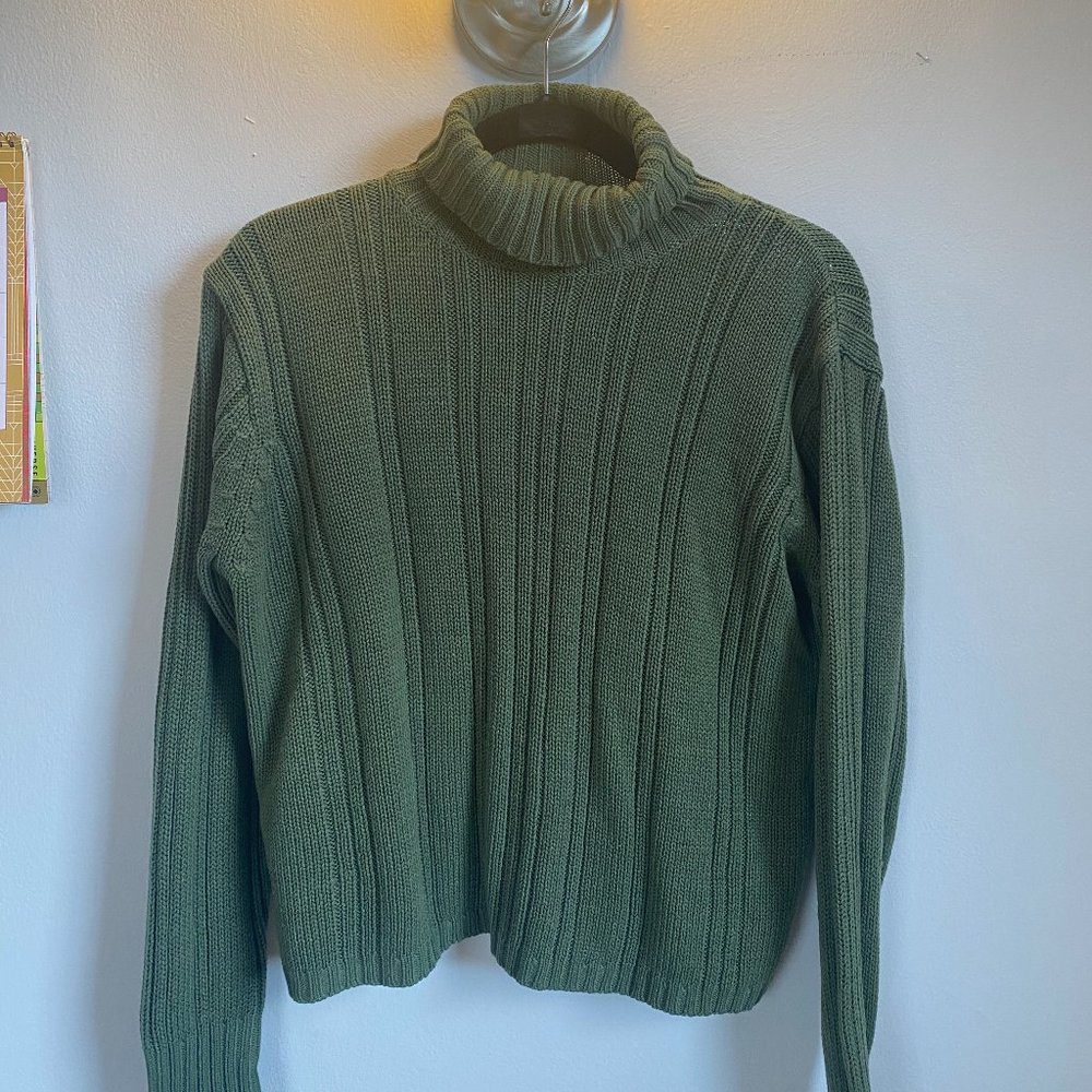 Green Knit Sweater